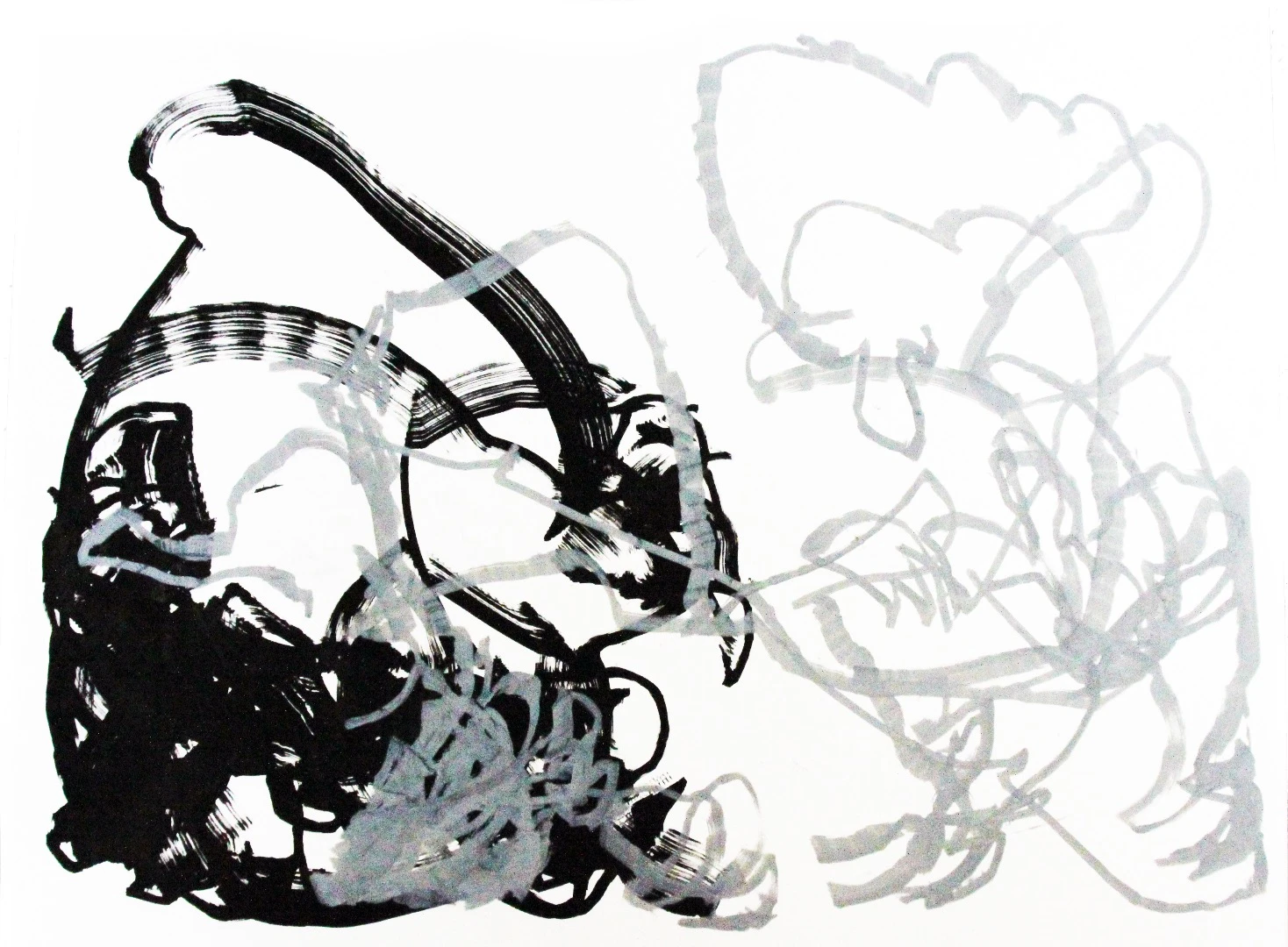The Manibus Project straps a control to a ballet dancer's ankle. The control directs the movement of a robotic painting device that visual interprets the dance performance through paint on a canvas