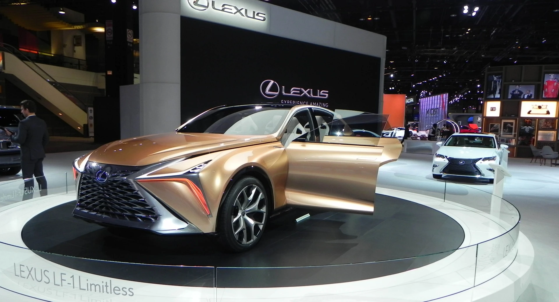The Lexus LF-1 Limitless entered the Detroit Auto Show as an eye-grabbing debut and now gets more personal at the Chicago Auto Show