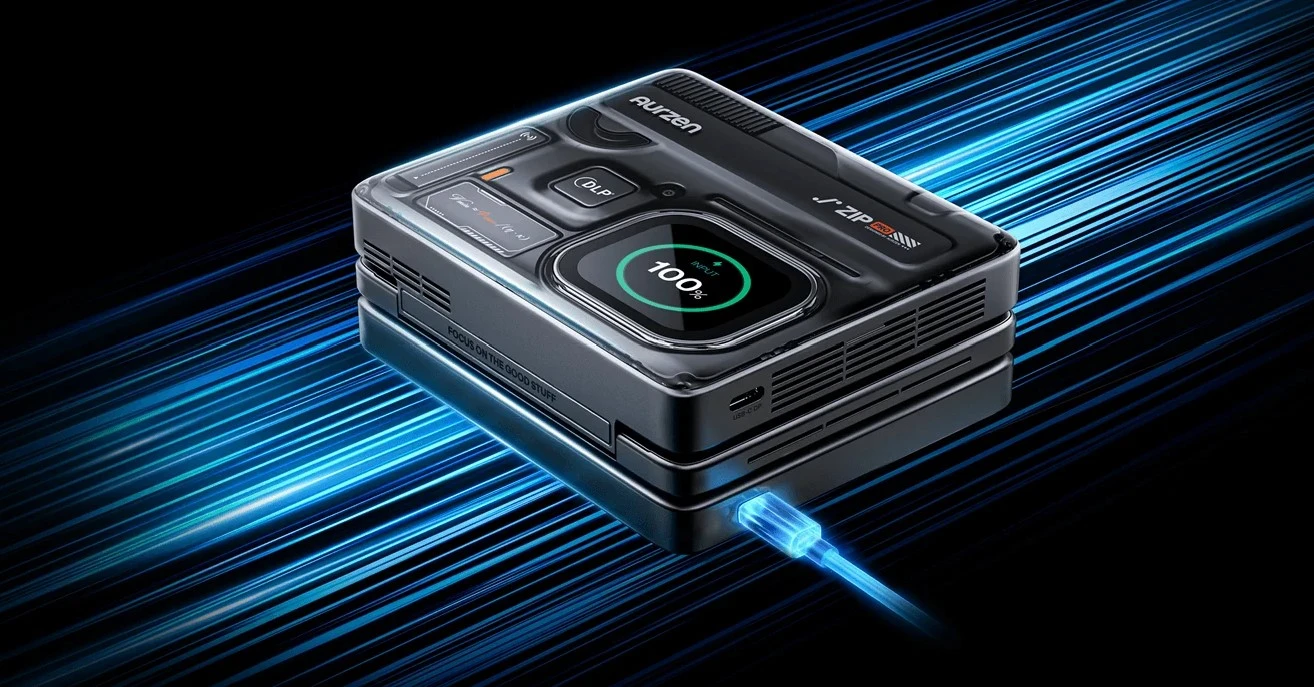 Aurzen's Zip Pro keeps its folding party trick, sharpens the picture