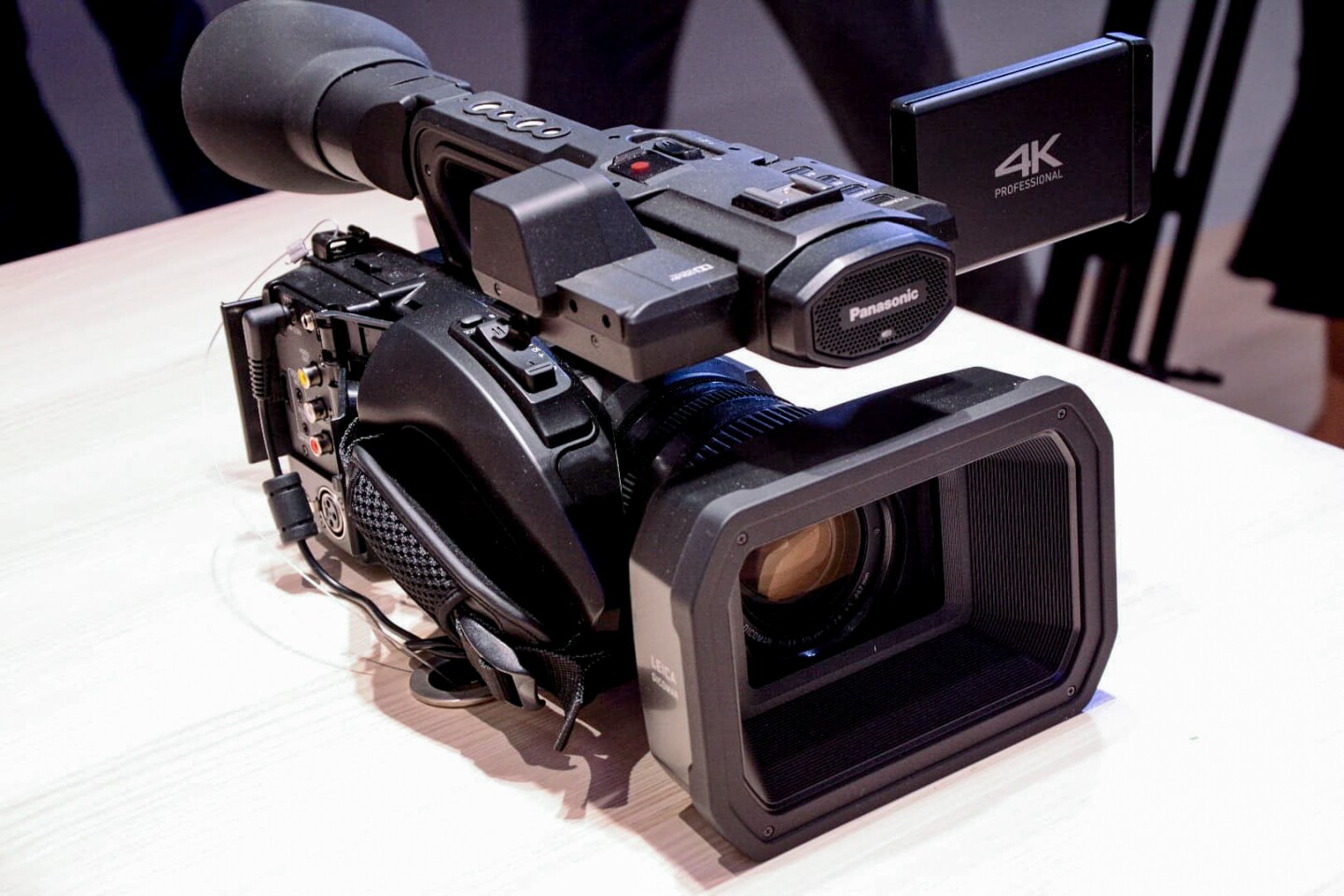The Panasonic HC-X1 camcorder features a 1-inch-type MOS sensor
