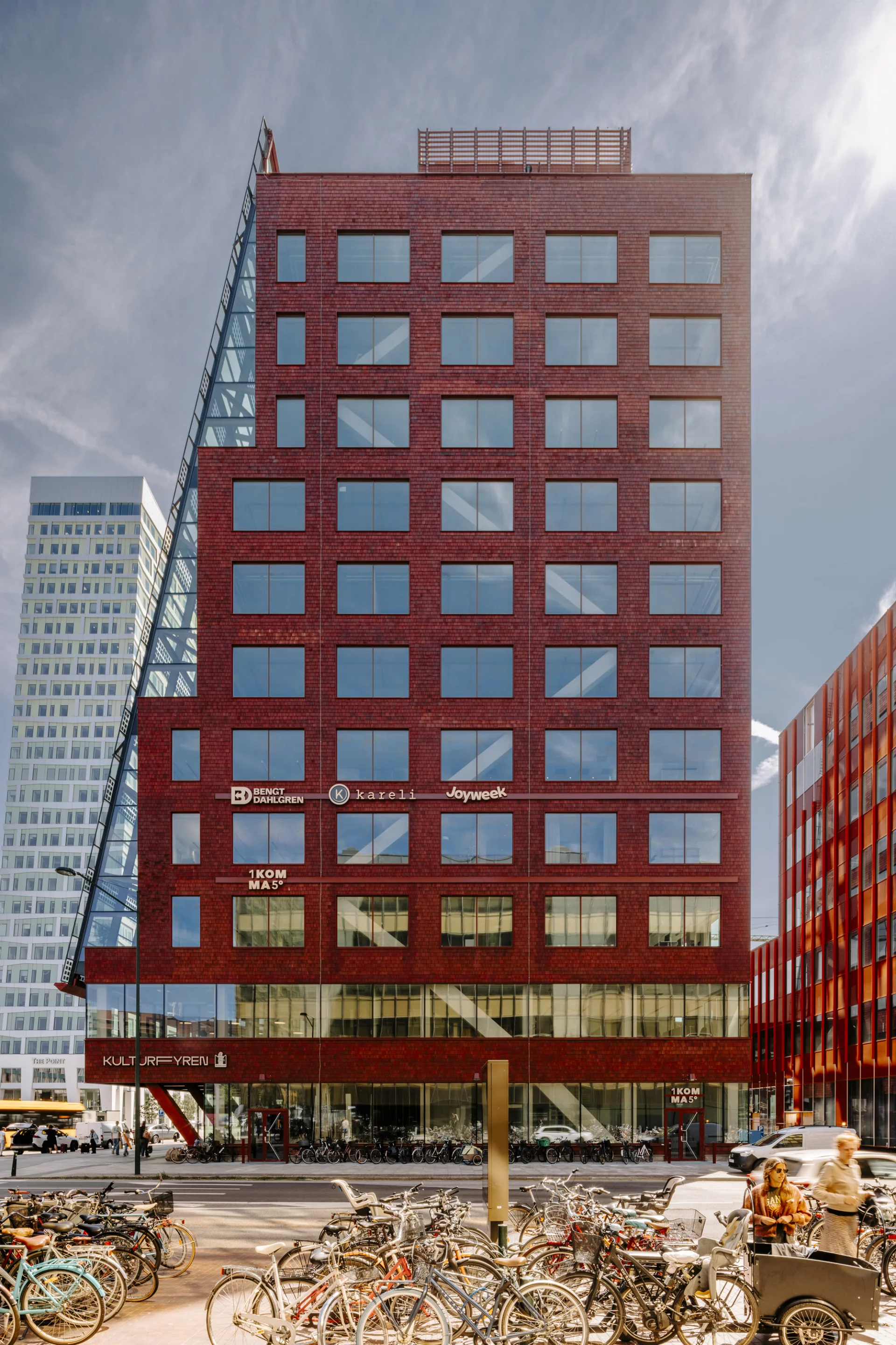 The Fyrtornet is located in central Malmö, Sweden