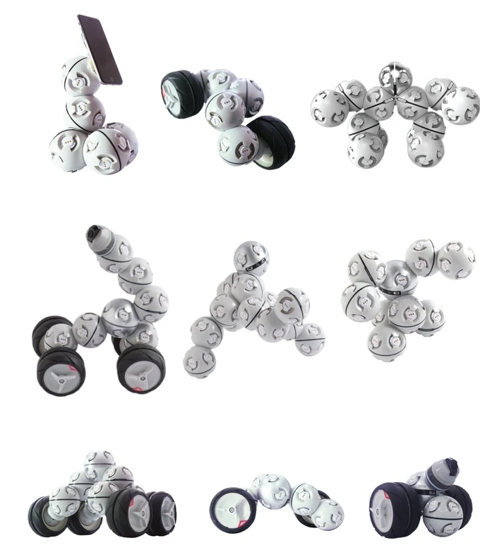 The CellRobot can be put together in a wide variety of shapes, for different functions
