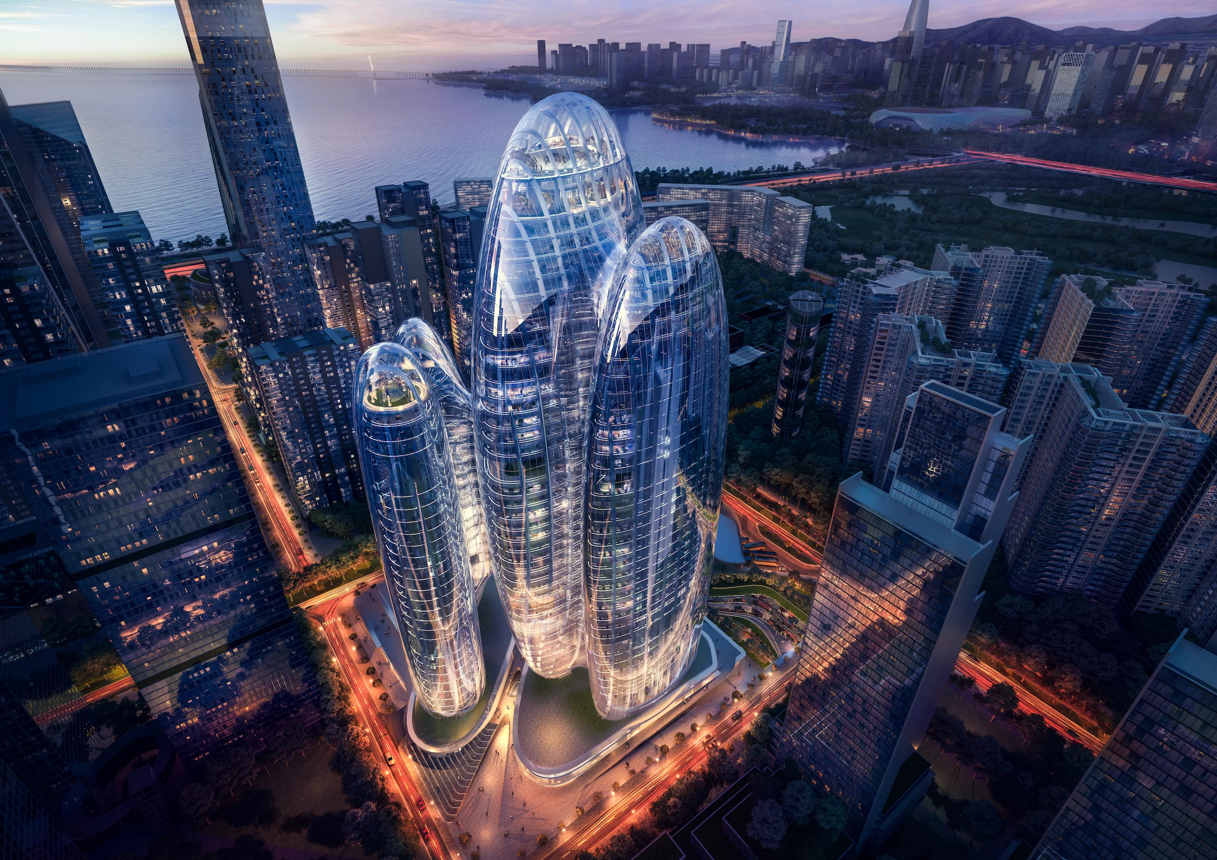 Oppo's new headquarters will be located in Shenzhen, China, which is currently the world leader in skyscraper construction