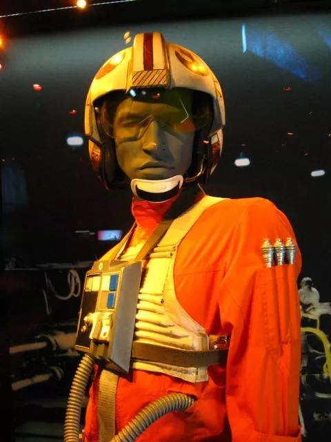 Luke's Rebel pilot costume, as worn by Mark Hamill in A New Hope