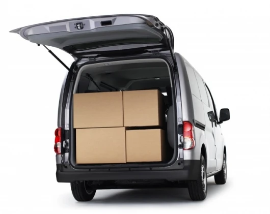 The production Nissan NV200