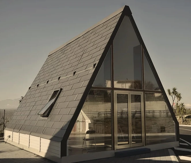 Italian architect Renato Vidal has created a prefabricated foldable house that takes less than a day to install once on site