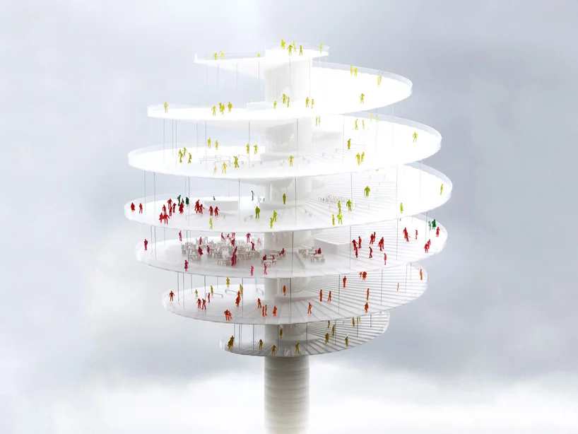 The Pin will be Phoenix’s second tallest tower, below the 483 ft (147.2 mt) Chase Tower (Image: BIG)