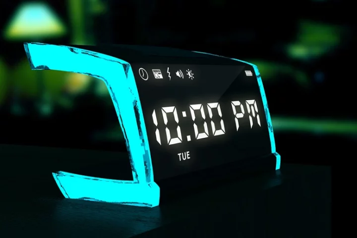 The singNshock plays your favorite music to rouse you before shocking you out of bed