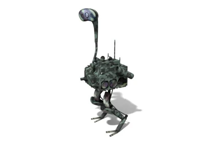 A rendering of the FastRunner bipedal sprinting robot (Image: IHMC)