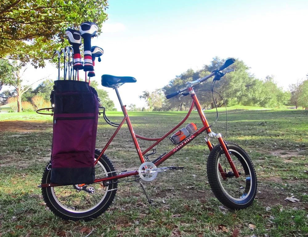 The base Golf Bike will be priced at $1,200, with a "Made in USA" version going for $1,800