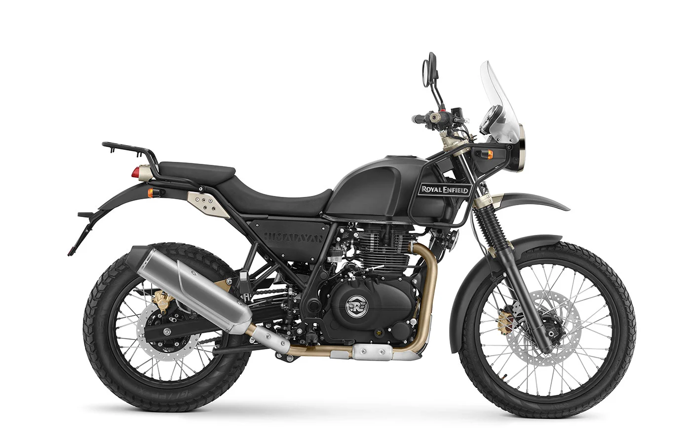 At 800 mm (31.5 in), the Himalayan’s seat height has been designed for people of all sizes