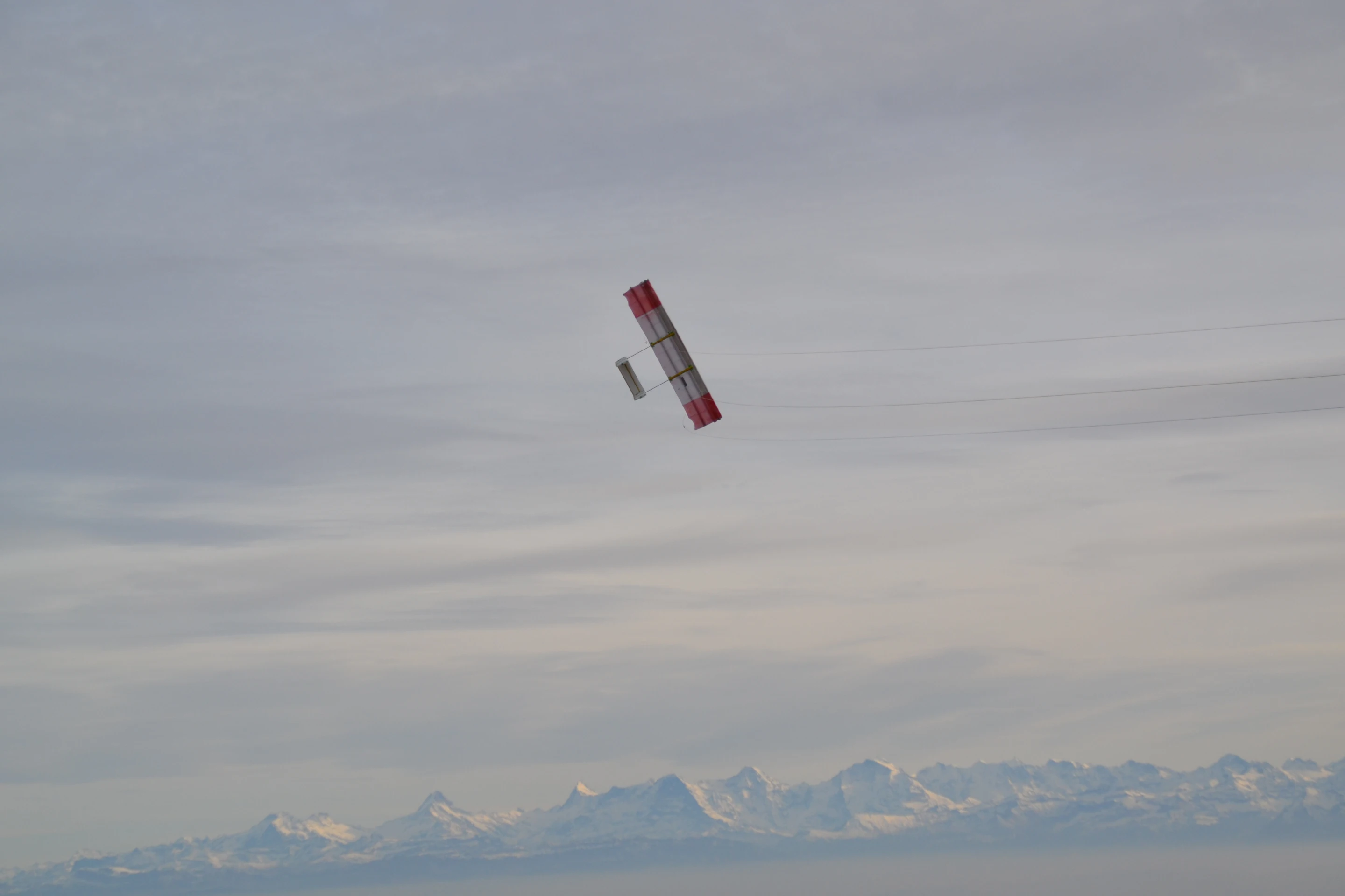 TwingTec's prototype above the Swiss Alps