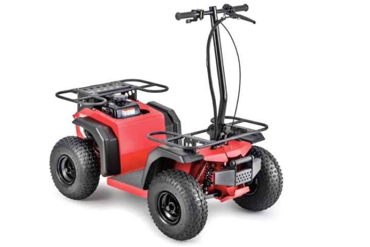 The Ripper ATV is intended for applications such as getting around farms, ranches or campgrounds, or for reaching hunting/fishing spots
