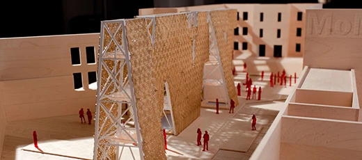 MOMA PS1 has been hosting a YAP installation in their courtyard for fourteen years and the latest offering will open in late June (Image: CODA)