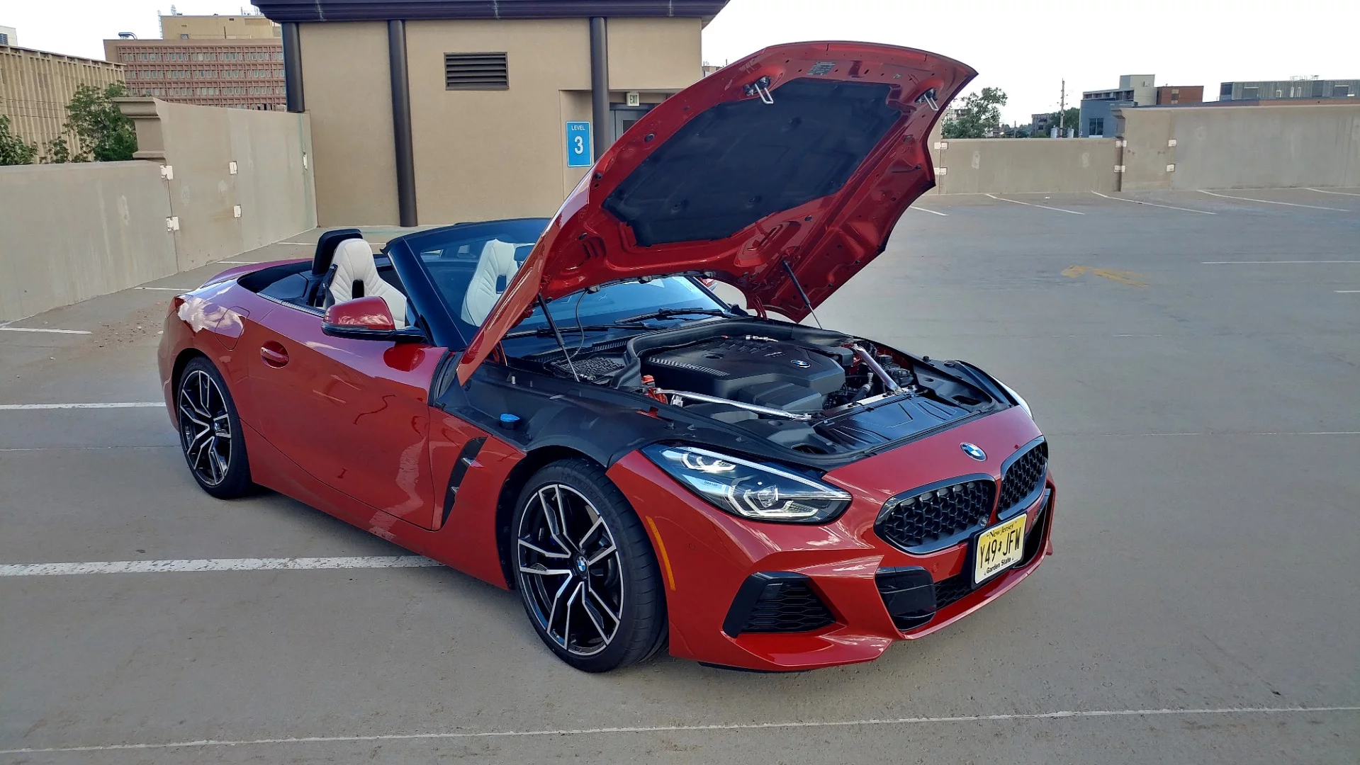 It was disappointing to find out that no manual transmission is available for the Z4, but the eight-speed automatic is very well-tuned