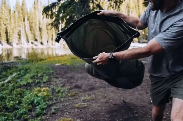 The Rapid Raft can be inflated in less than 60 seconds