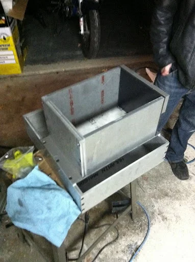 Fabrication of the battery unit complete