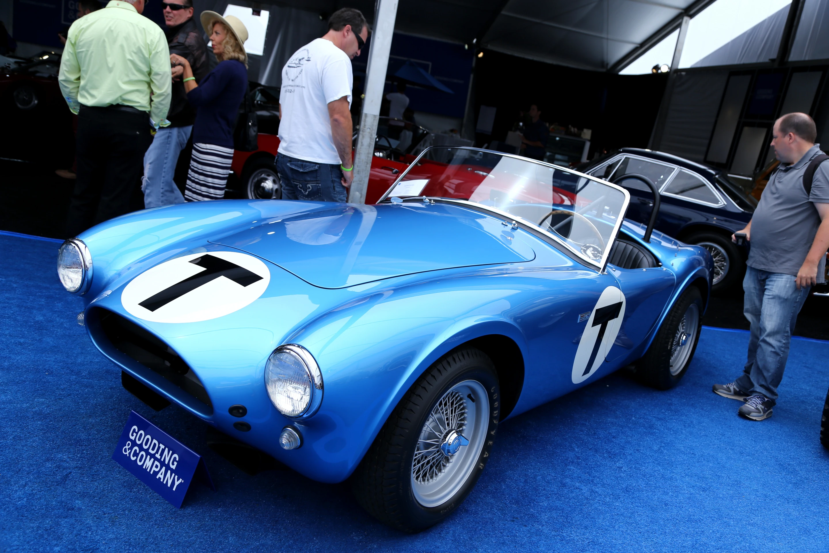 This 1962 Shelby 260 Cobra was expected to bring around $2 million on the auction floor, but on the day didn't sell (Photo: Angus MacKenzie/Gizmag.com)