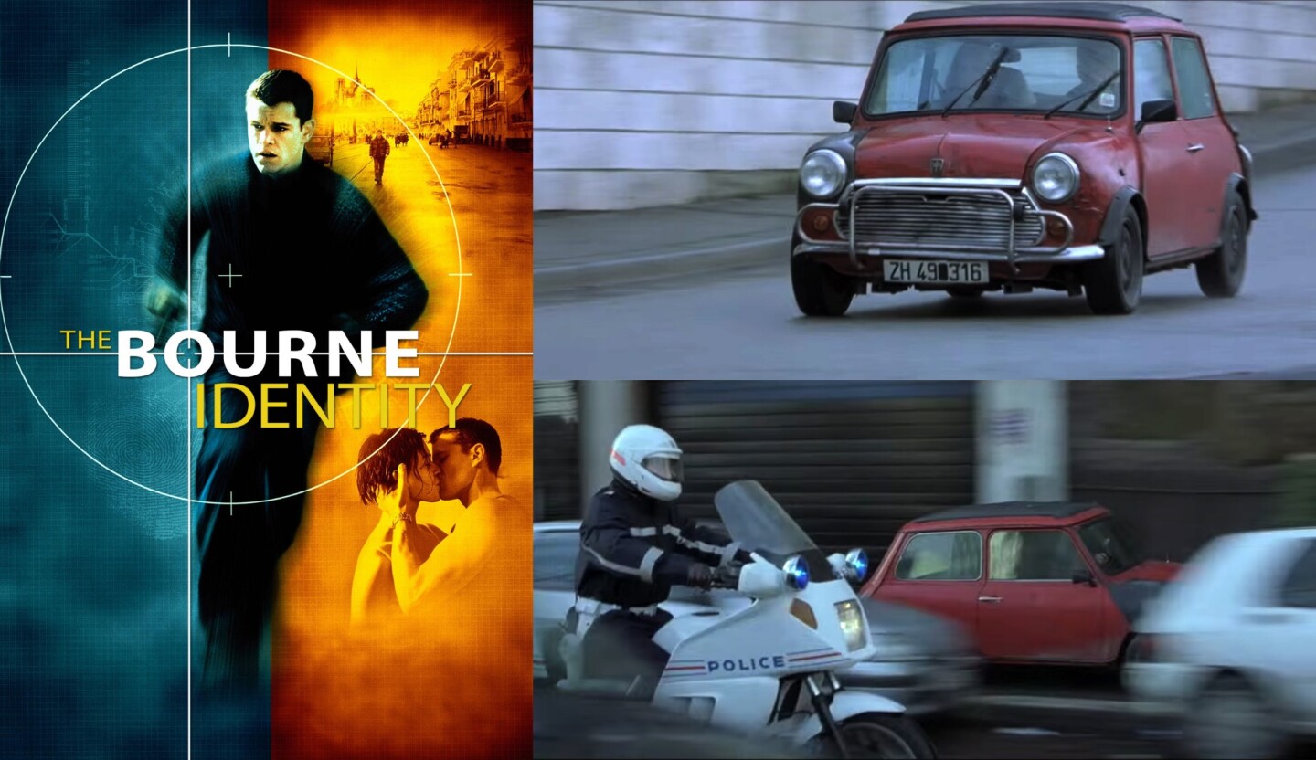 30| Marie's Mini from The Bourne Identity