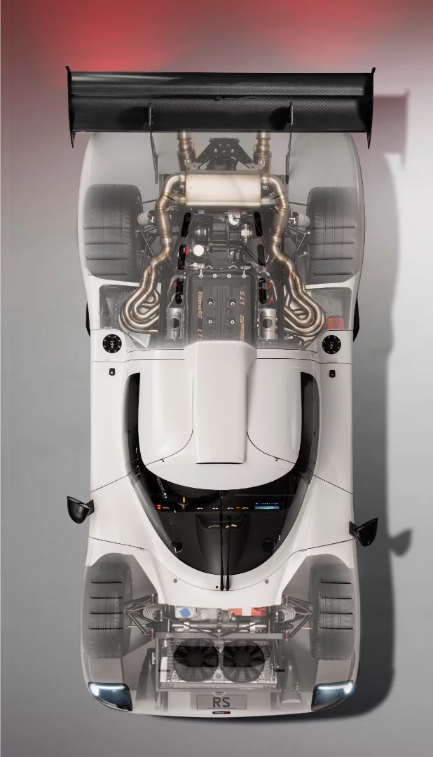 Ultima RS transparent cutaway