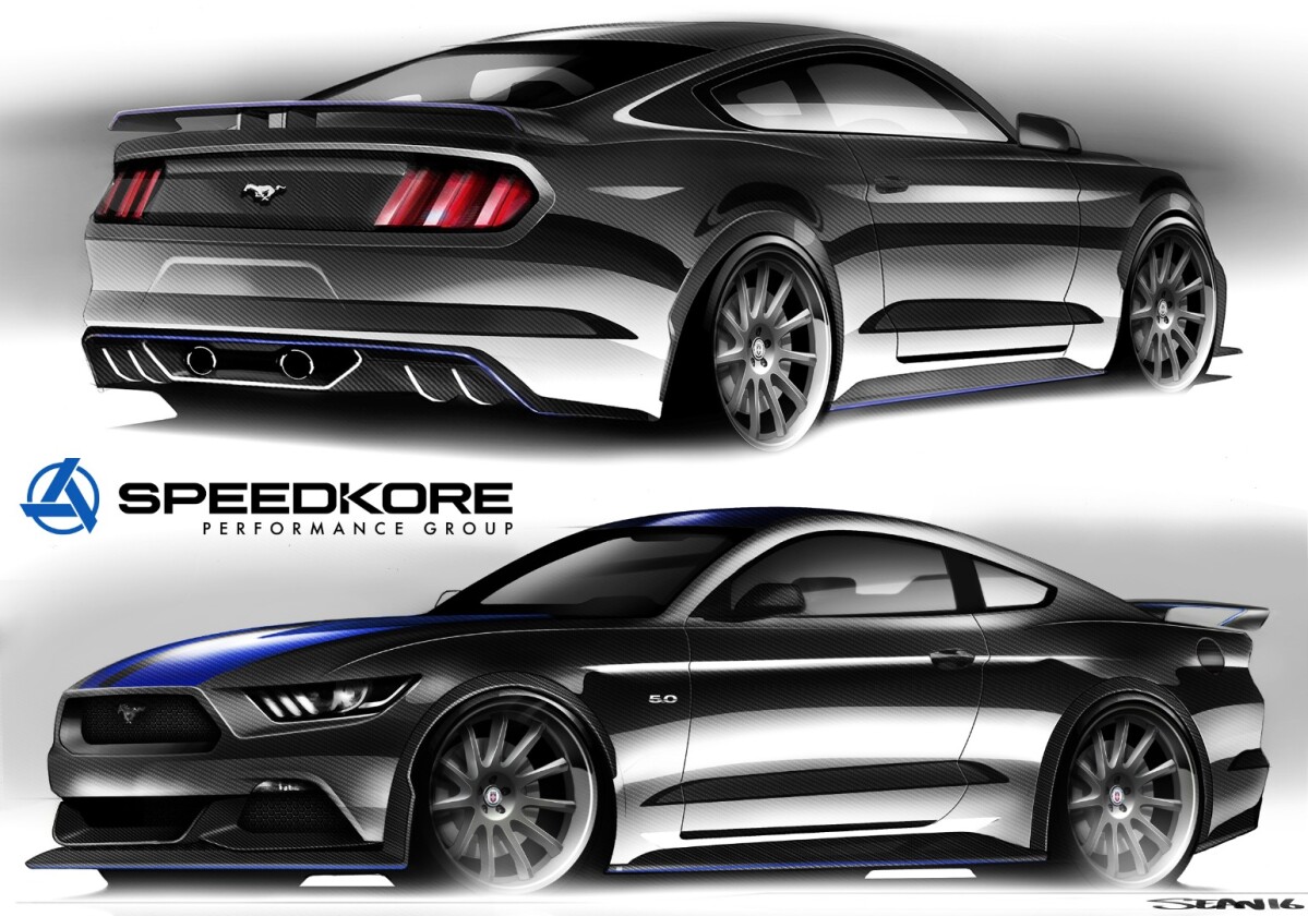 Speedkore has redone the Mustang V8's internals