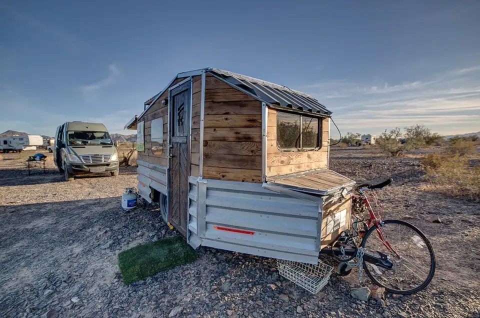 Terraform Three is based on an old boat trailer