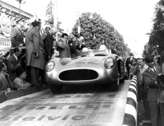 The desmodromic Mercedes Benz at the Mille Miglia (held on public roads in Italy in ) is still one of motorsport's favourite bedtime stories.