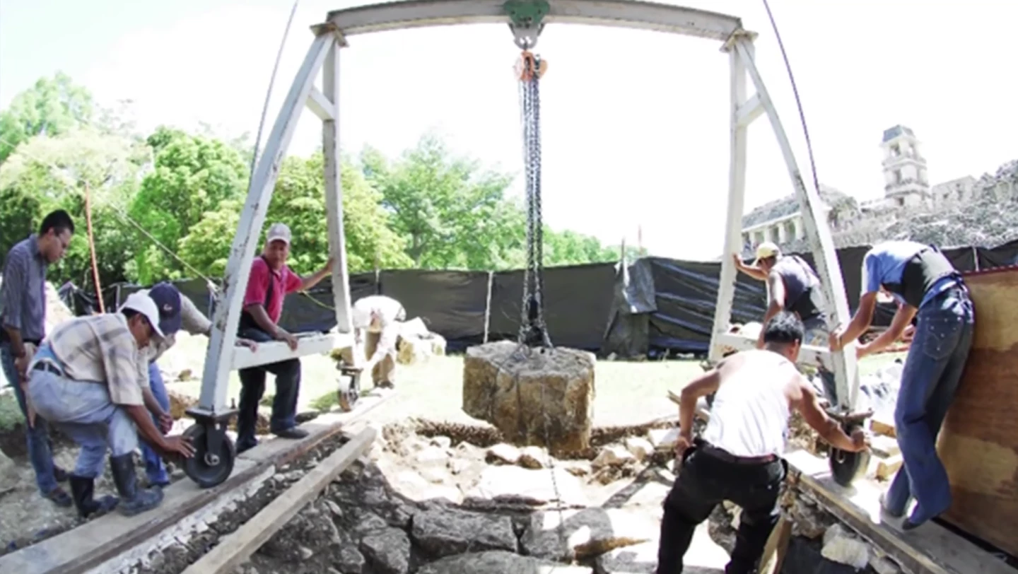 The canals were found by researchers from Mexico's National Institute of Anthropology