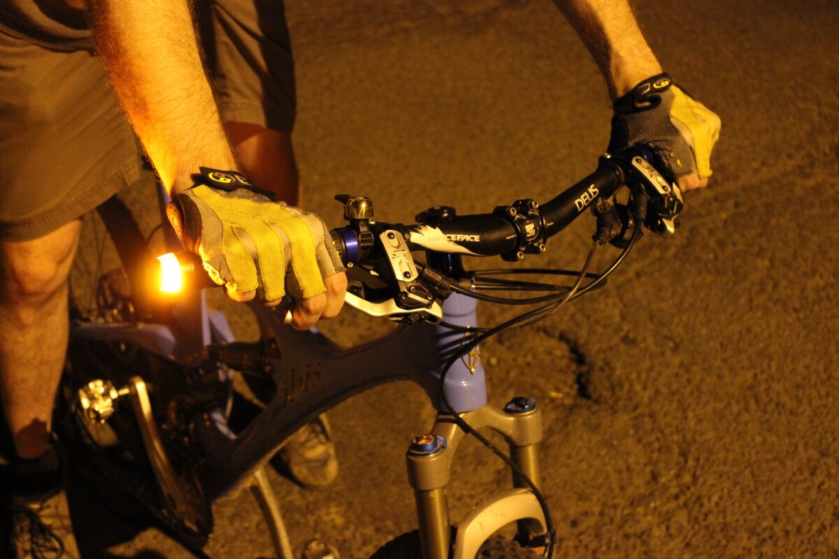 WingLights stay on for 45 seconds after being activated, but can also be turned off manually