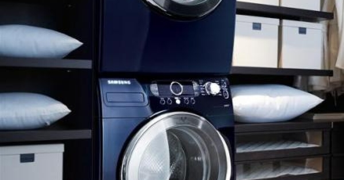 Samsung's Vibration Reduction Technology (VRT) washing machine