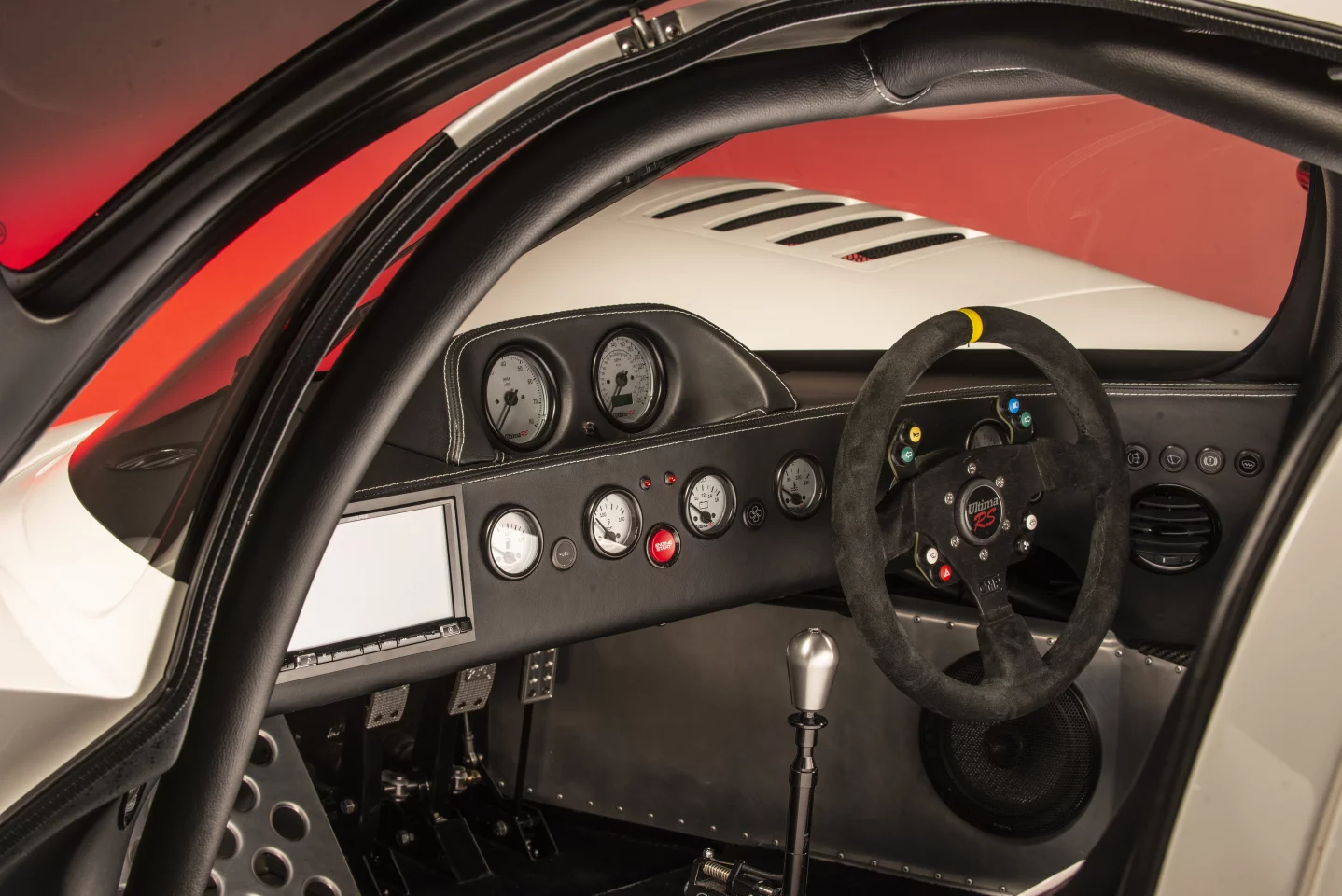 The Ultima RS cabin is all business