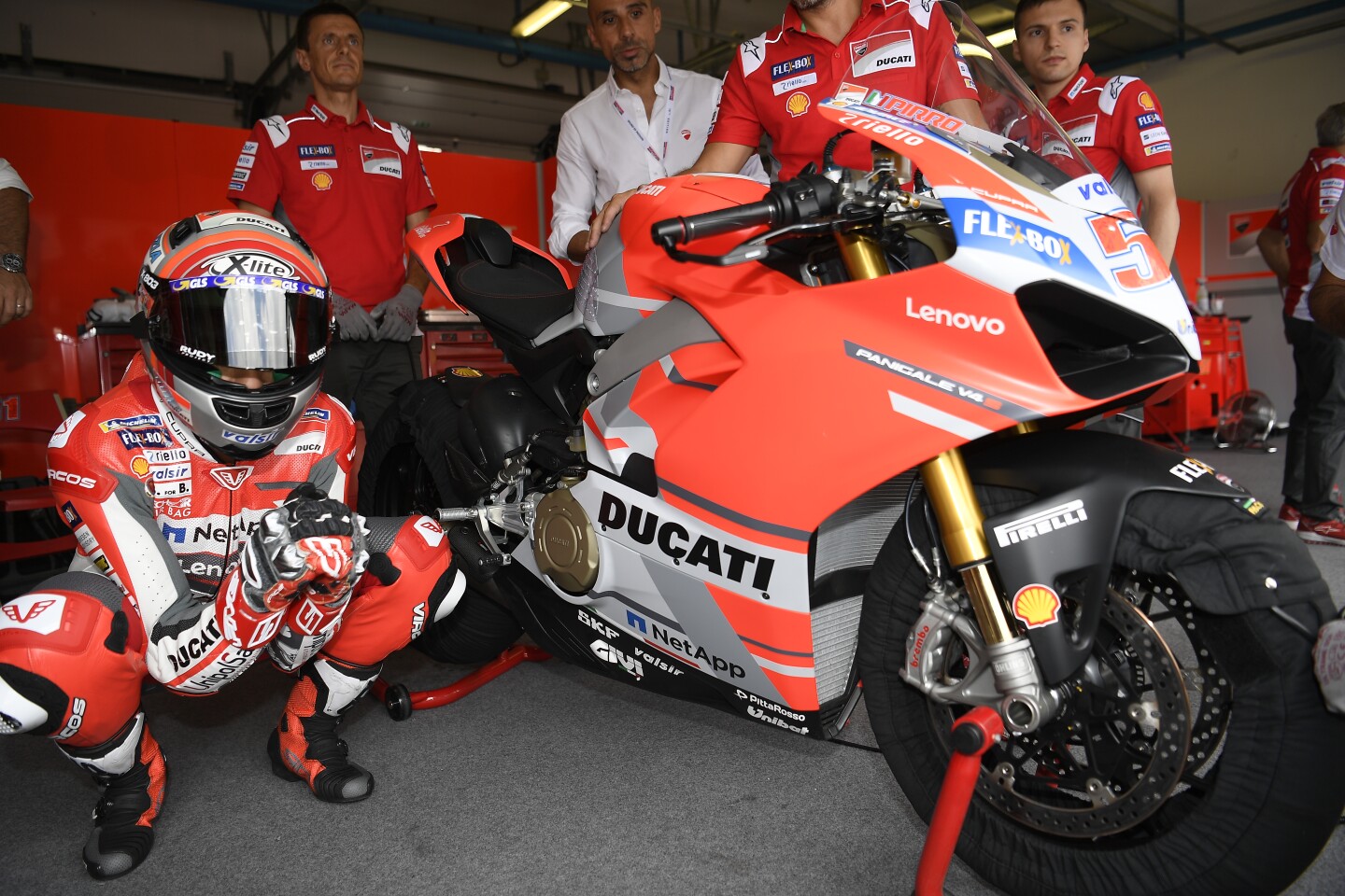Pirro is the ultimate team player, swapping into World Superbike and MotoGP seats when riders get injured, regularly taking wildcard rides, and all the while maintaining fastidious concentration on improving the competitiveness of the bikes. He wanted to win the Race of Champions, and he did.