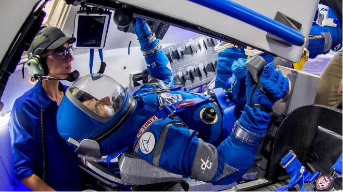 The Starliner spacesuit
