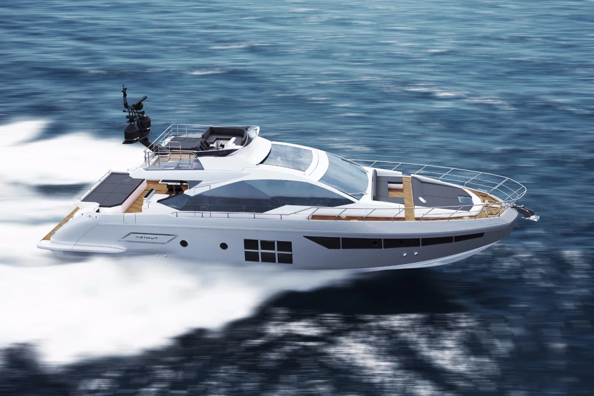 Azimut's all-new S7 will make use of carbon fiber in its superstructure