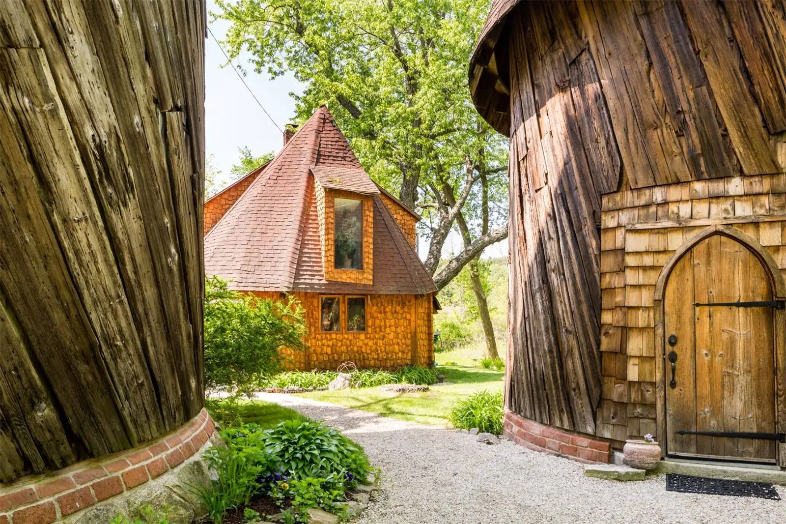 Officially known as Santarella, the Tyringham Gingerbread House estate today tempts folks to the mountains for weddings, honeymoons, vacations and country retreats