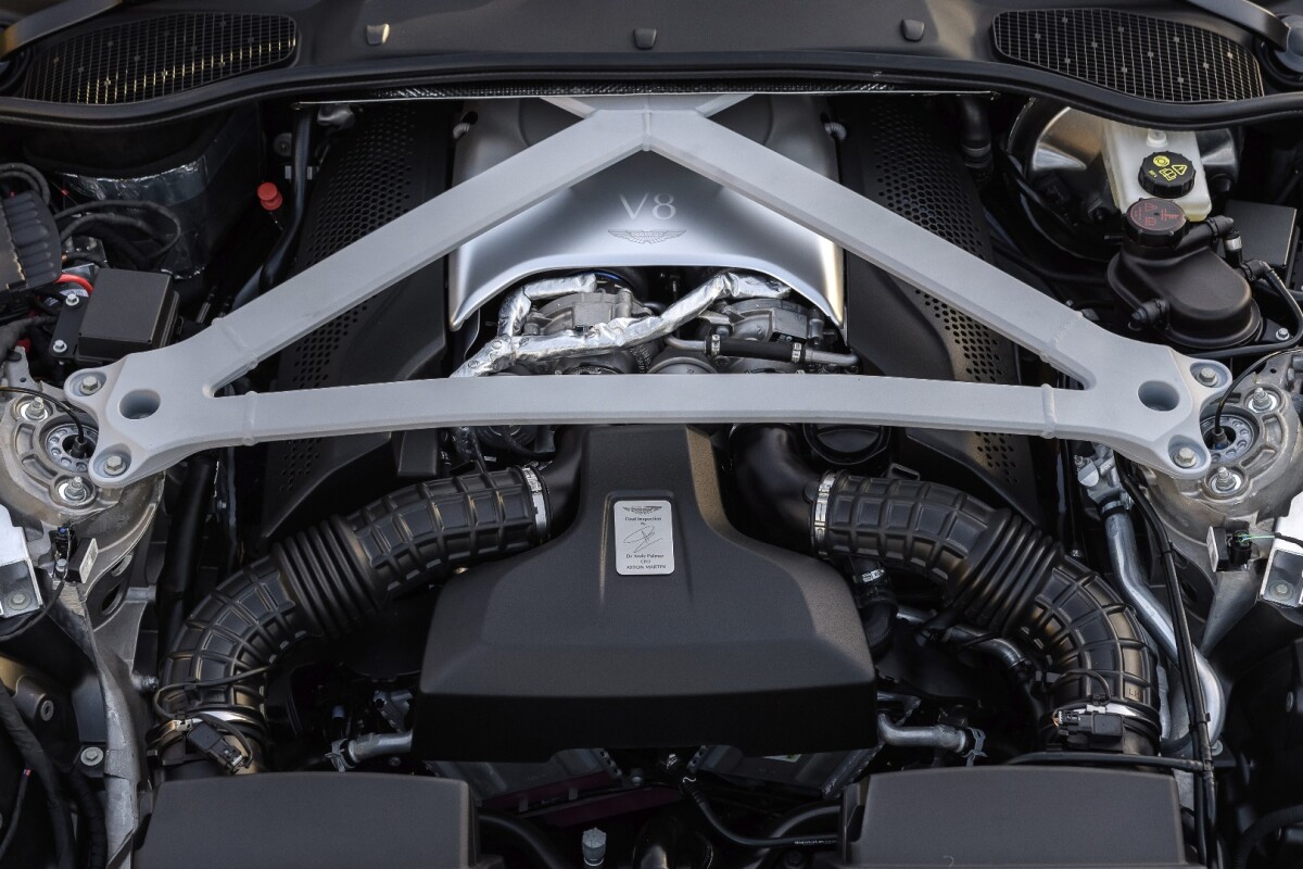 The Mercedes-AMG heart of the new Aston Martin DB11