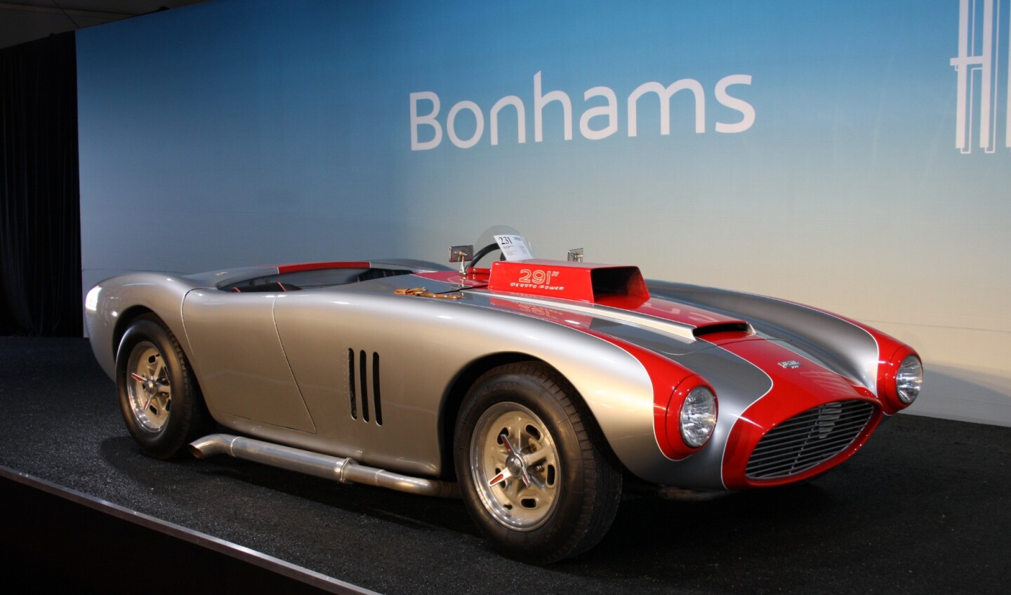 No Sale | 1954 Kurtis 500KK SR-100 | $145,000 high bid | Estimate: $200,000 to $250,000 | Auction House: Bonhams