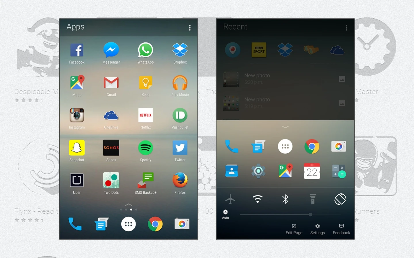Arrow Launcher revamps the look of your phone