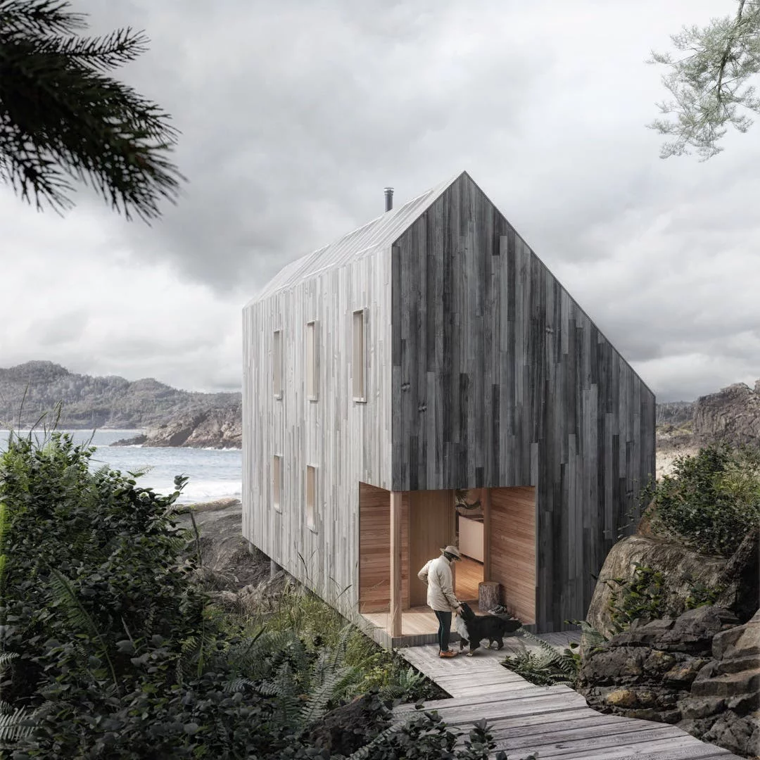 The Surf Shack from Backcountry Hut Company, a Canadian firm that offers flatpack cabins that assemble "like Ikea furniture"