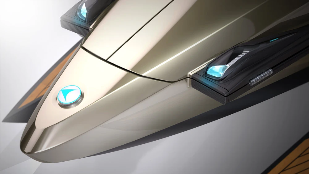 The latest Kormaran prototype launched in June