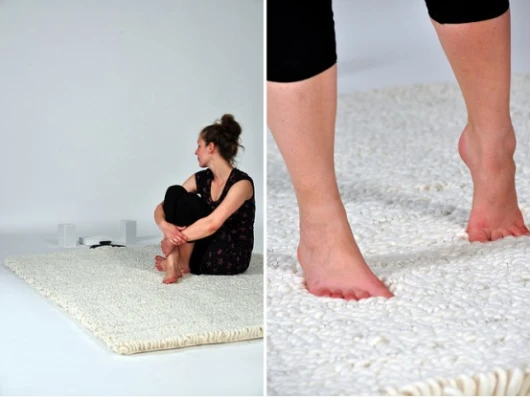 The carpet radio makes you a human antenna