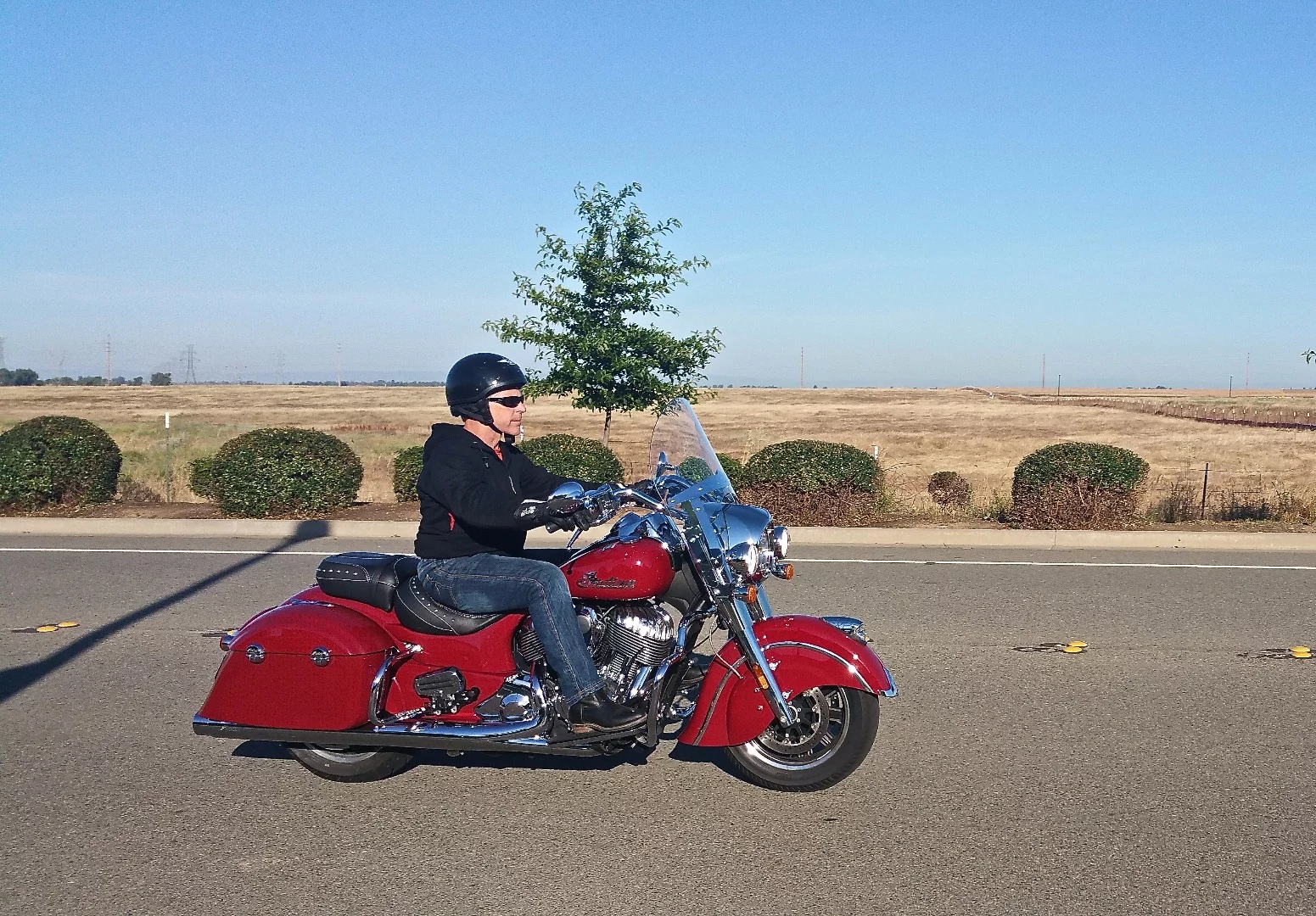 The Springfield offers comfort and power, and can be easily switched from cruiser to bagger for long distance travel