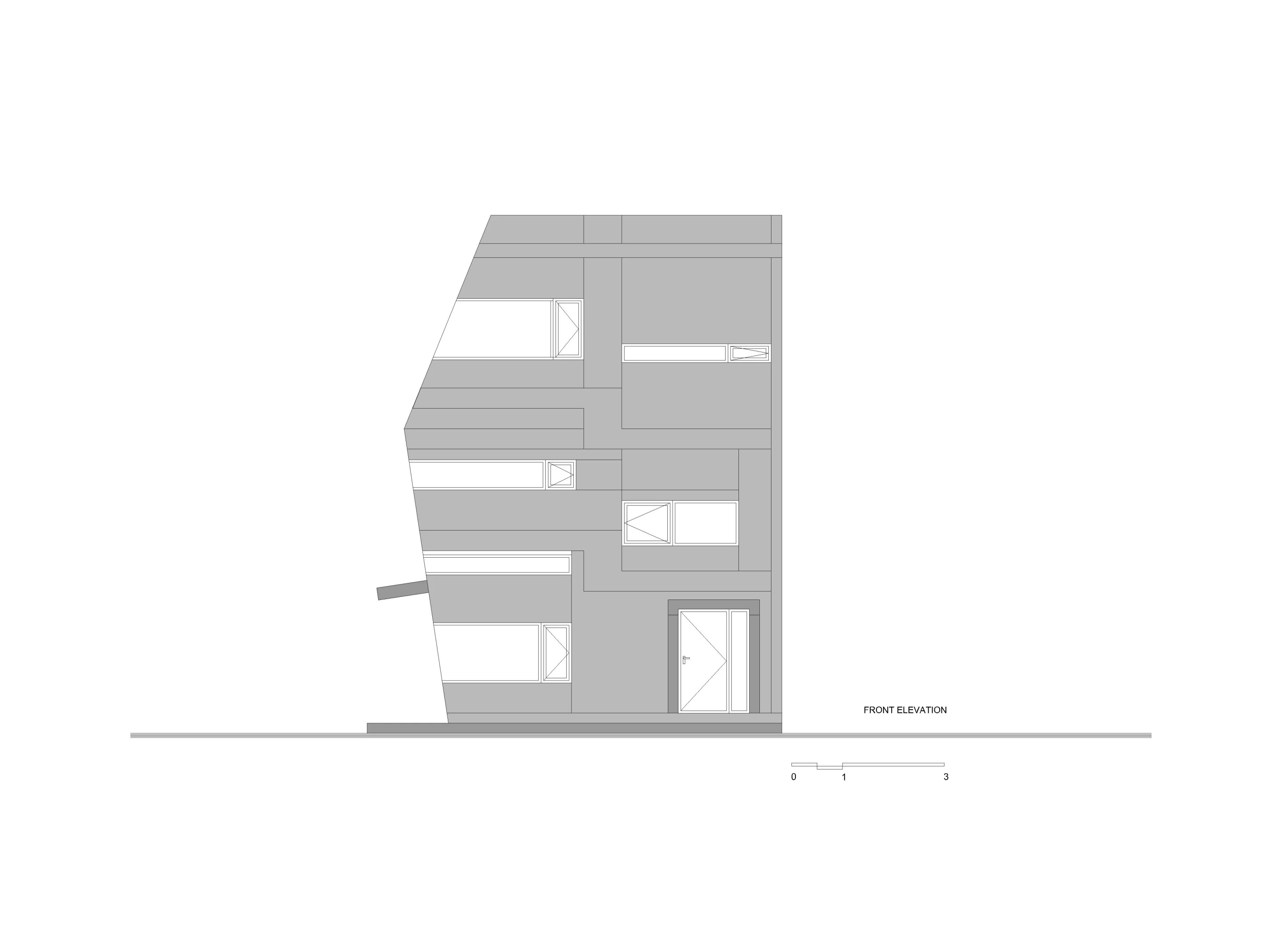 Architectural plans of the Starwars House (Image: Moon Hoon)