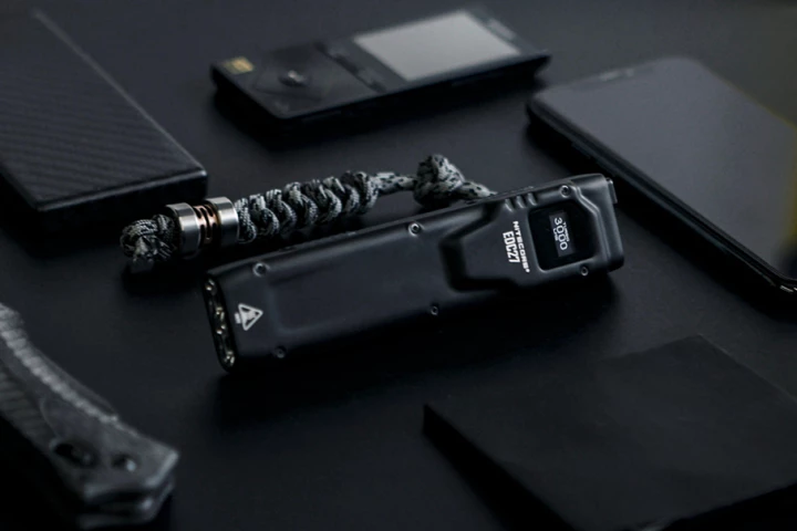 Nitecore's new EDC27 flashlight includes an OLED display
