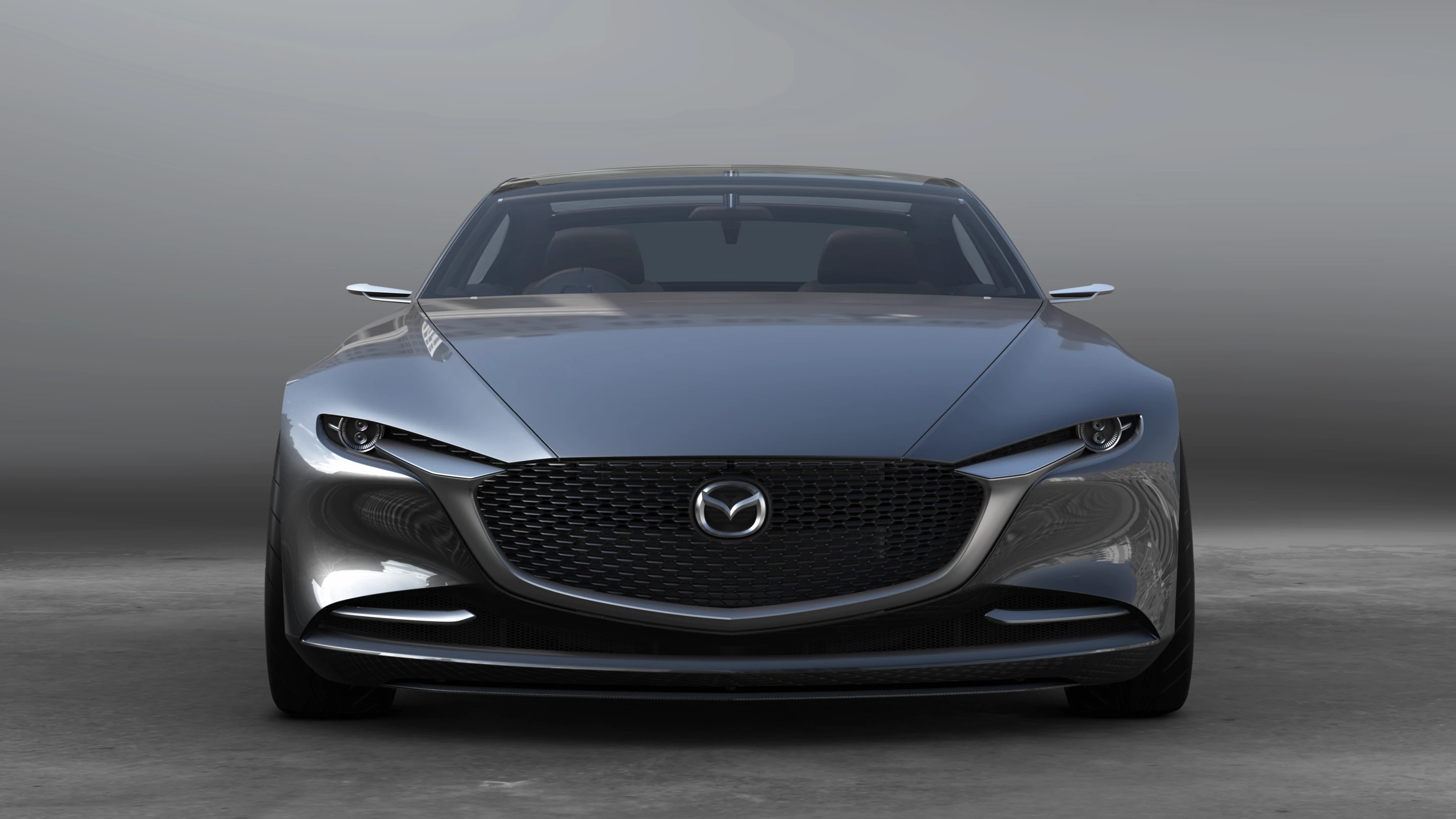 The winner of the The Most Beautiful Concept Car of 2017, the Mazda Concept Vision Coupe