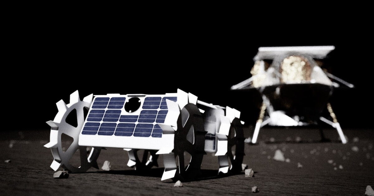 Robot Rover Moving In Monument With Visitors Carnegie Mellon University to send first US robotic rover to the Moon ...