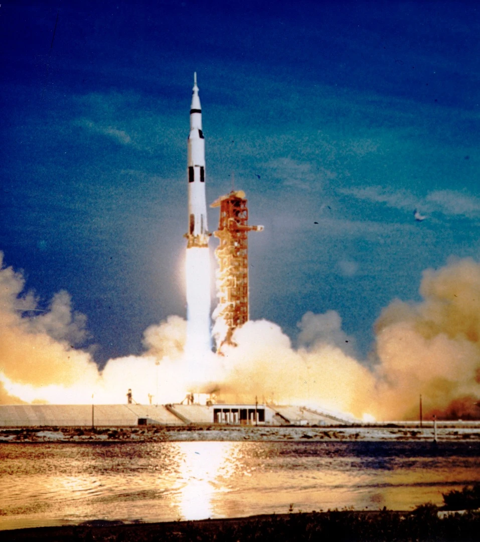 The Saturn V powered the Apollo missions to the Moon