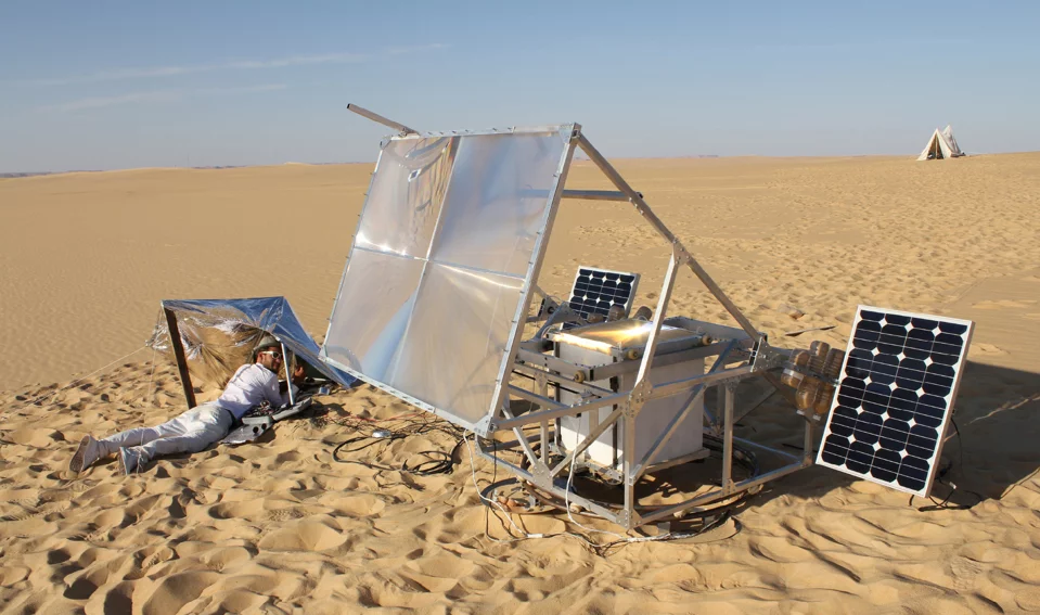 Markus Kayser's Solar-Sinter