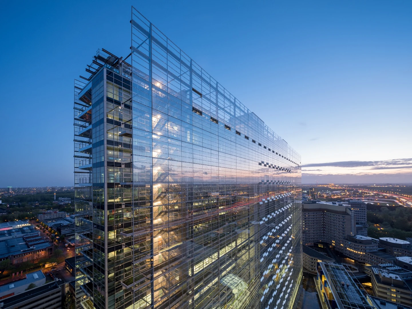 European Patent Office (EPO) - Netherlands, by Ateliers Jean Nouvel, was named Best Tall Office Building