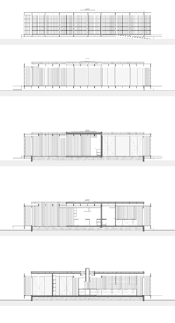 Architectural drawing of the House in Morrillos